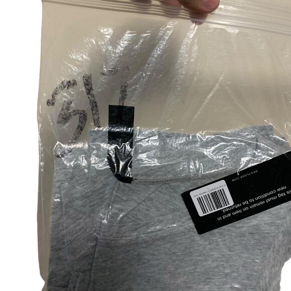 NWT! Bobi LA  Ruched Side Surplice Tank Dress Womens Size L - Picture 10 of 10